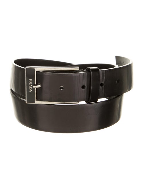 Prada Leather Belt Black