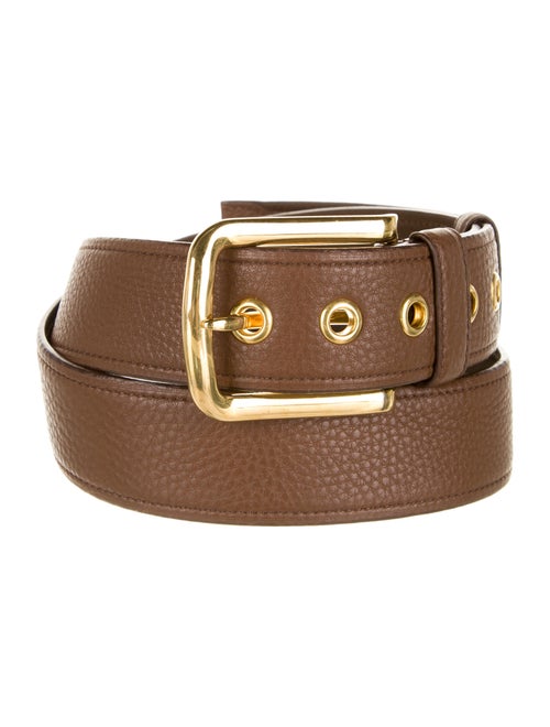 Prada Leather Belt Brown