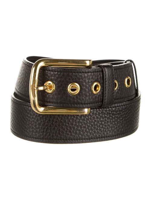 Prada Leather Belt Black