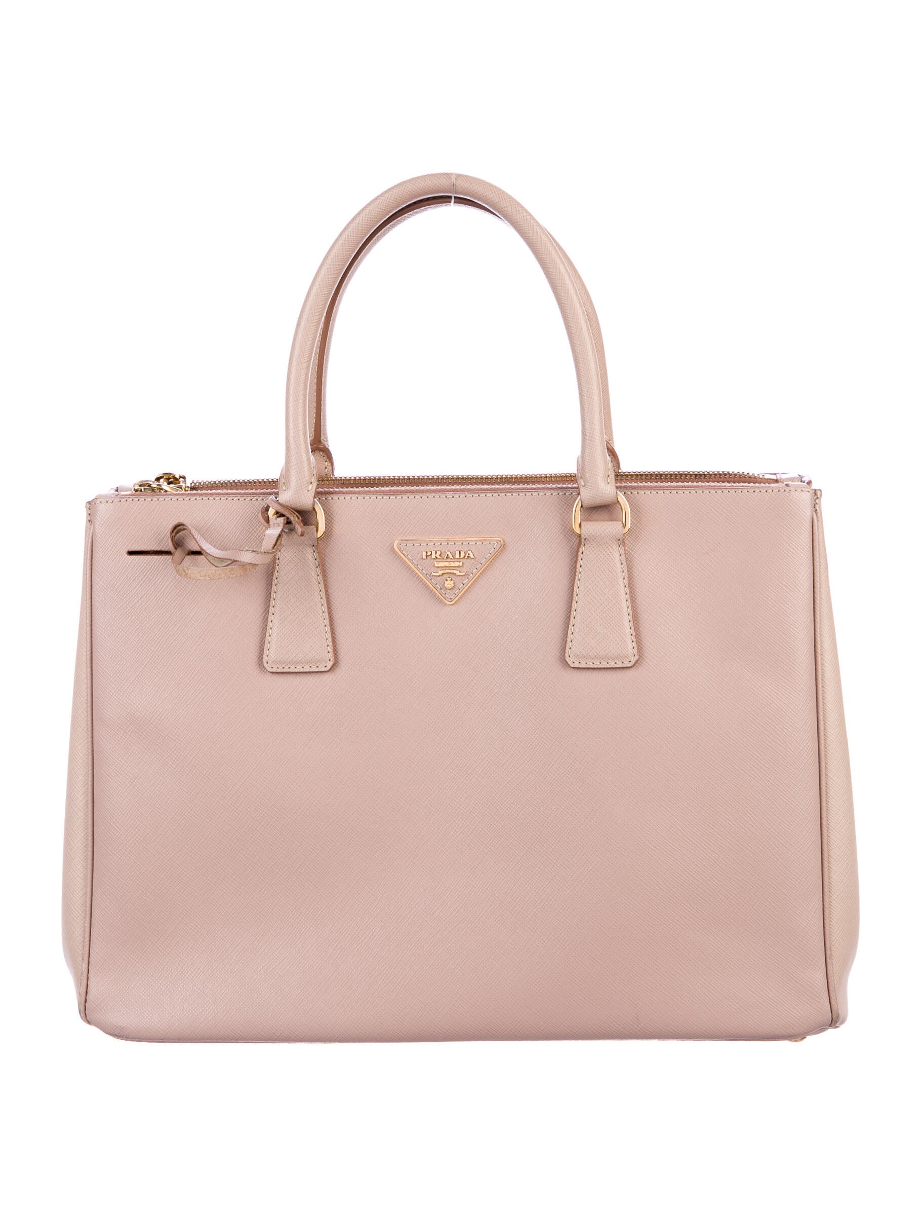 prada saffiano lux tote small