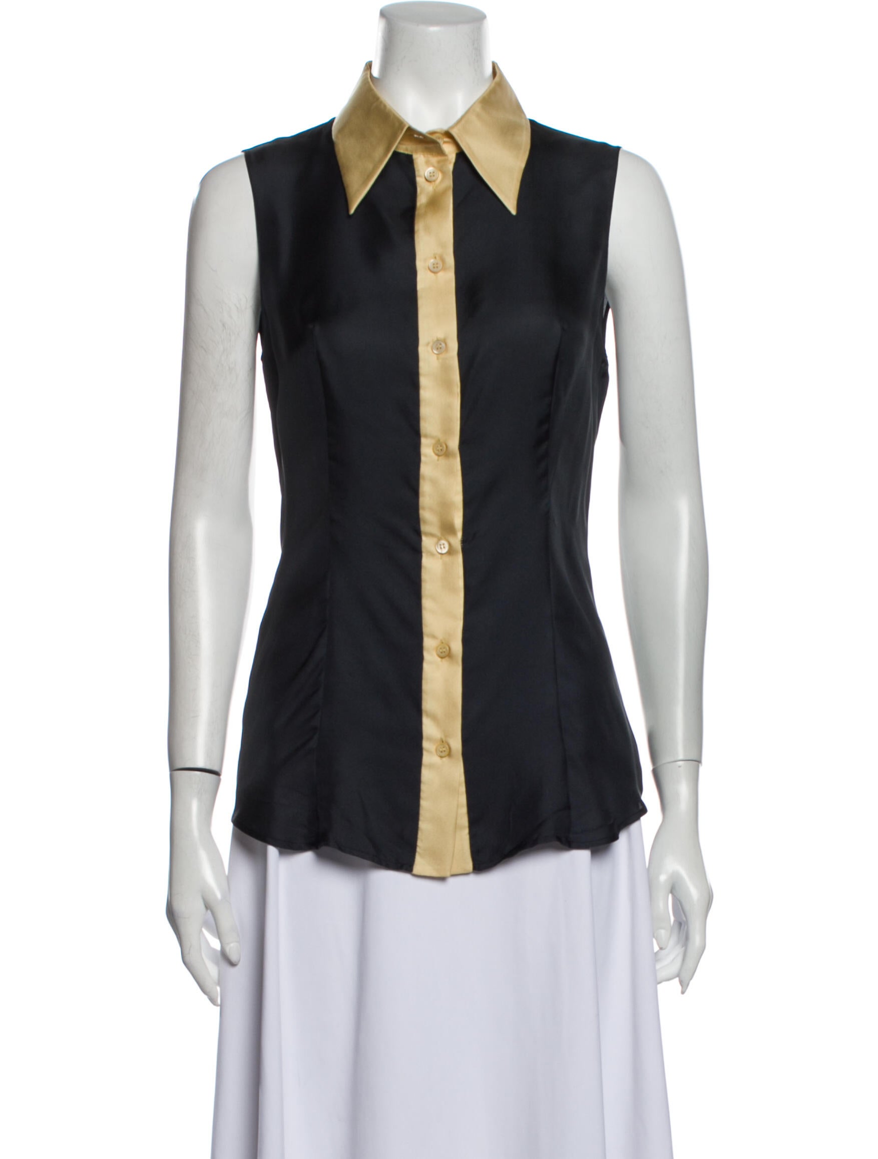 prada white button up
