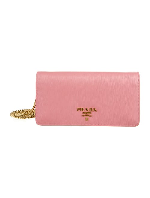 Prada Vitello Move Chain Wallet