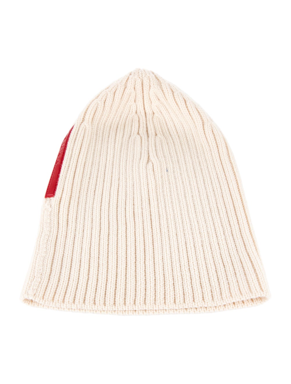 prada orange beanie