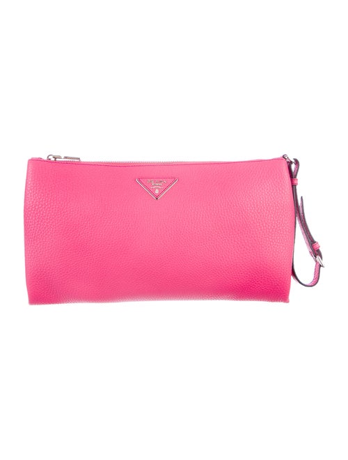 Prada Vitello Daino Clutch w/ Tags
