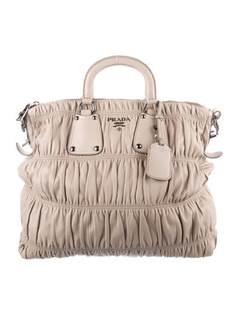 Prada Capretto Gaufre Satchel