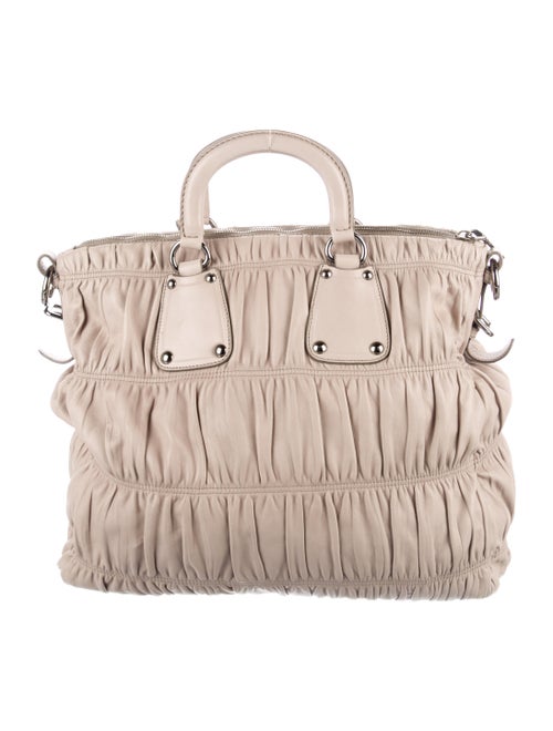 Prada Capretto Gaufre Satchel