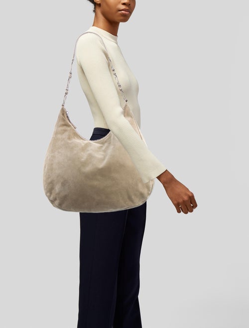 Prada Scamosciato O-Ring Hobo