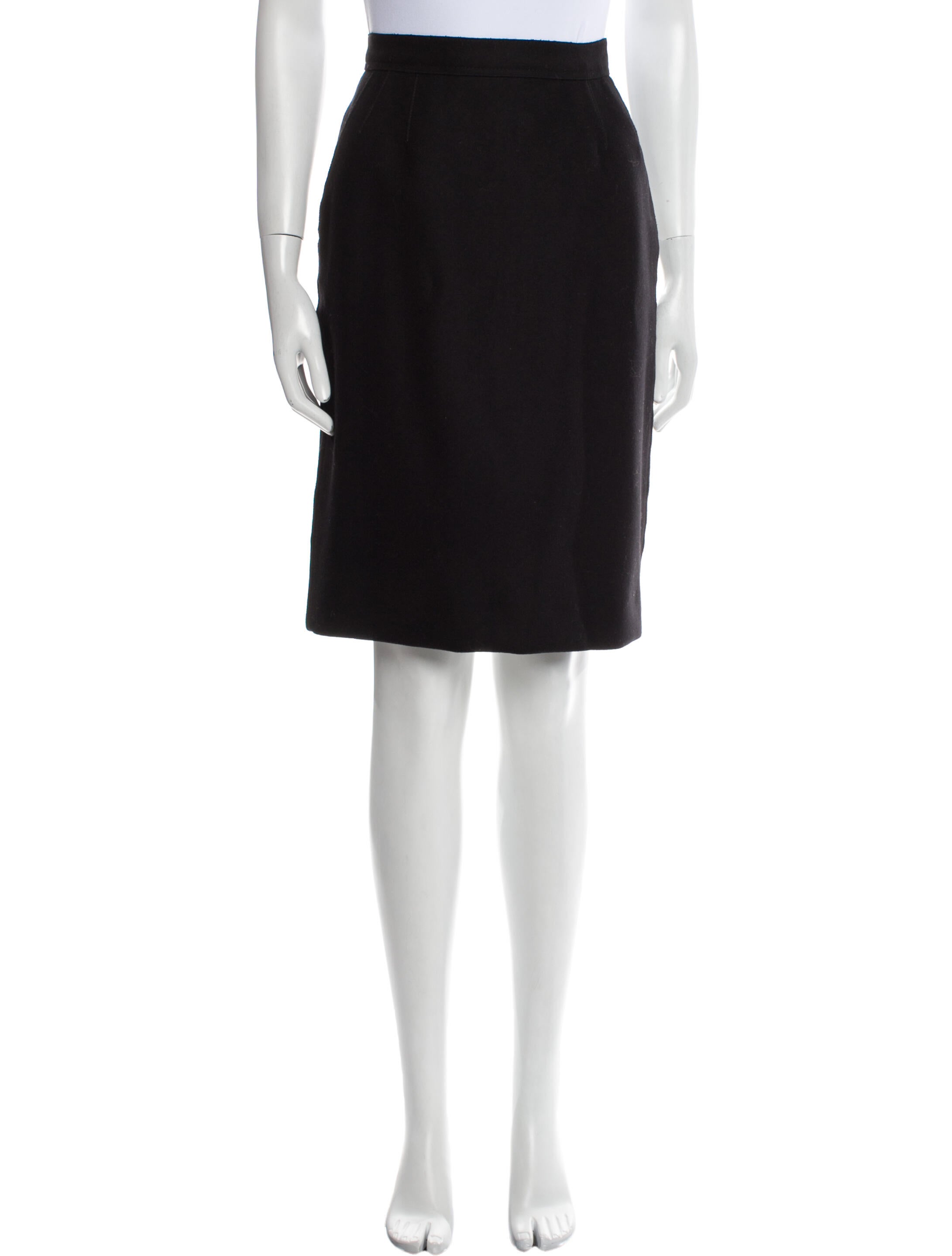 Prada Wool Knee-Length Skirt