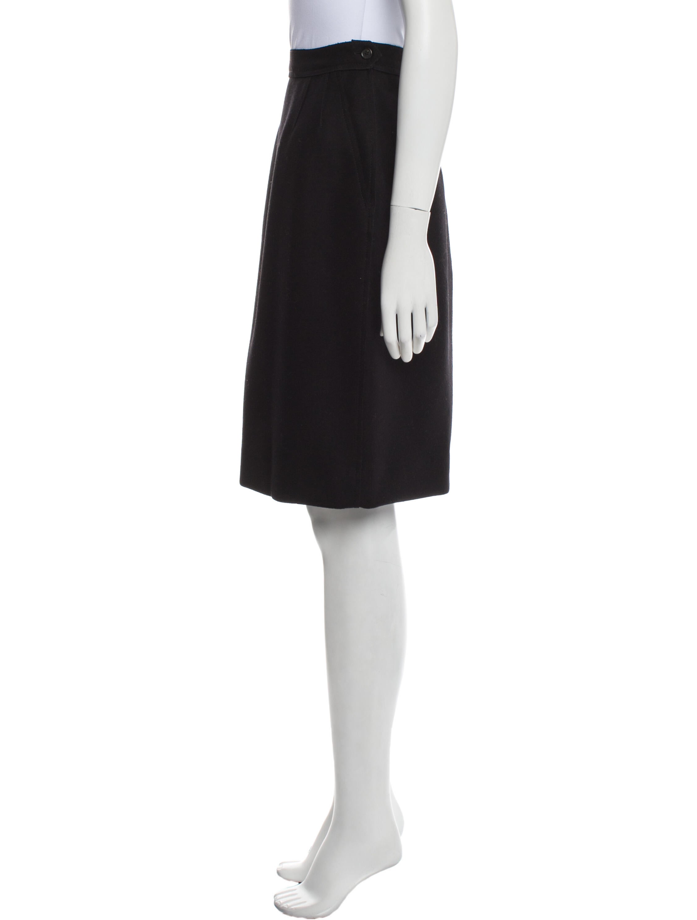 Prada Wool Knee-Length Skirt