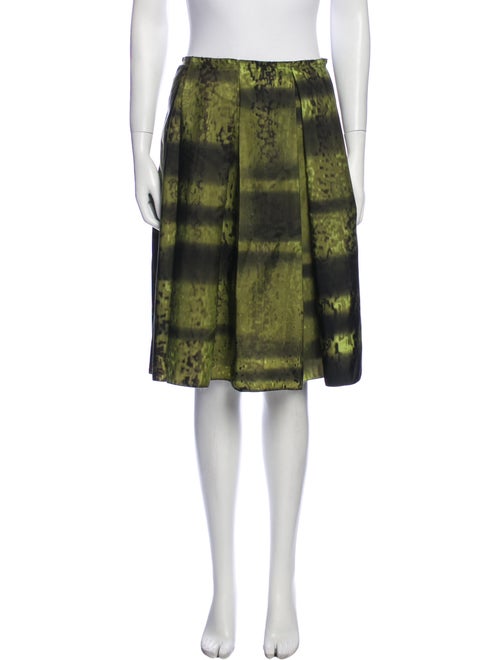 Prada Printed Knee-Length Skirt