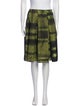 Prada Printed Knee-Length Skirt