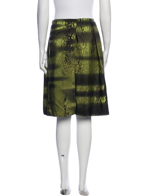 Prada Printed Knee-Length Skirt