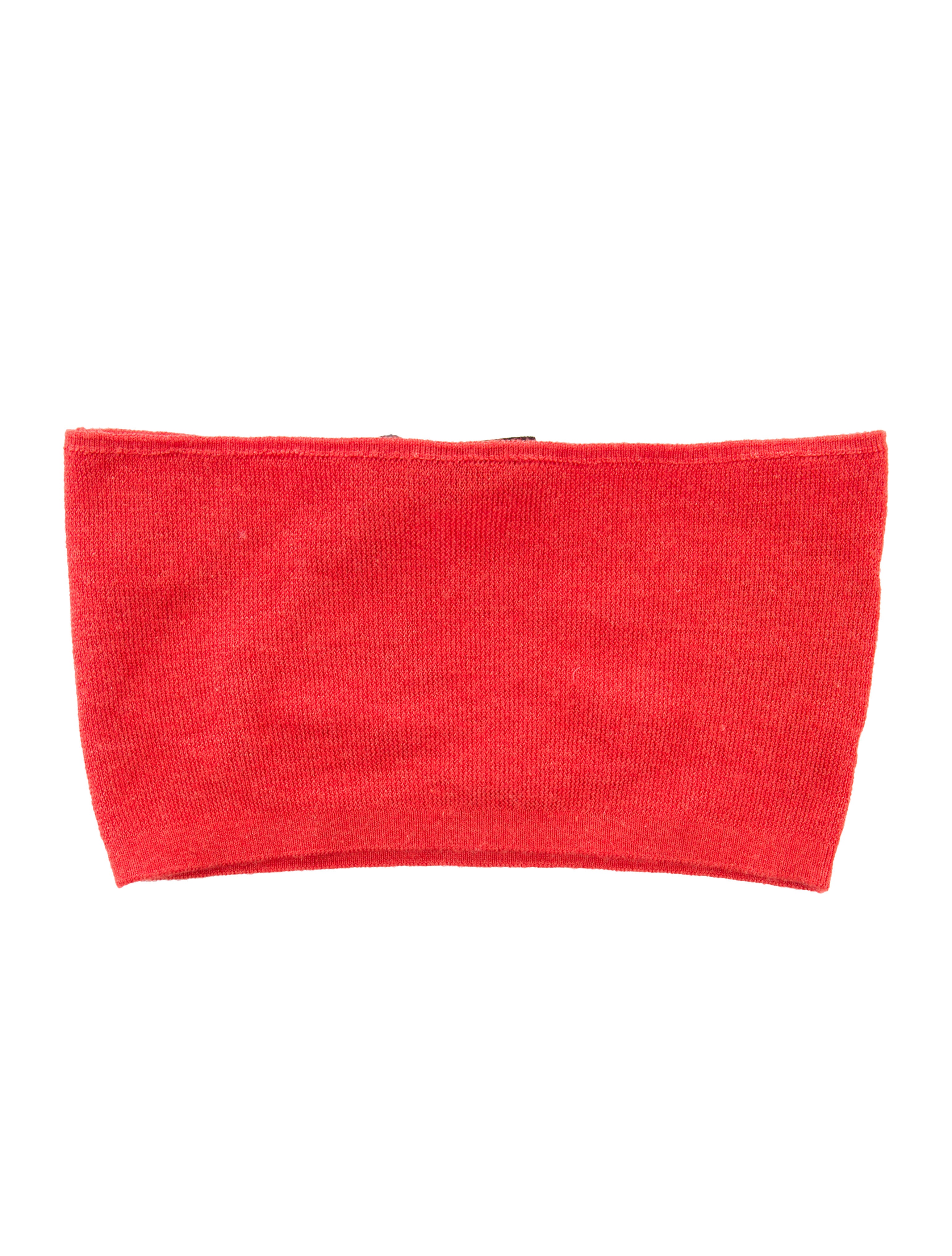 prada headband orange