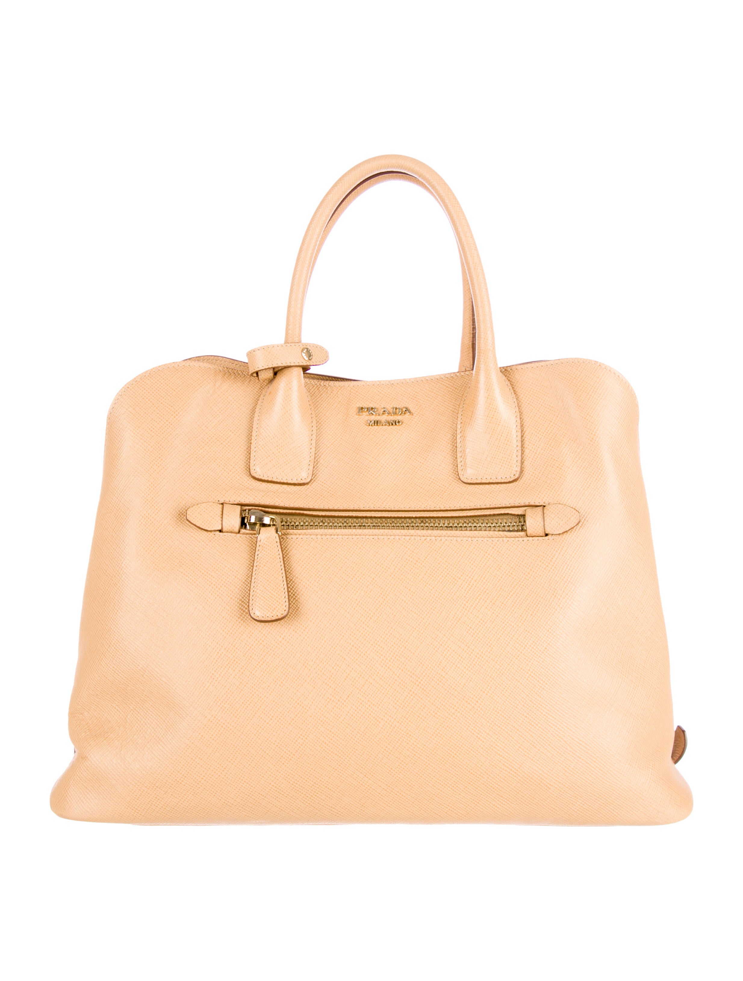 Prada Saffiano Open Promenade Bag