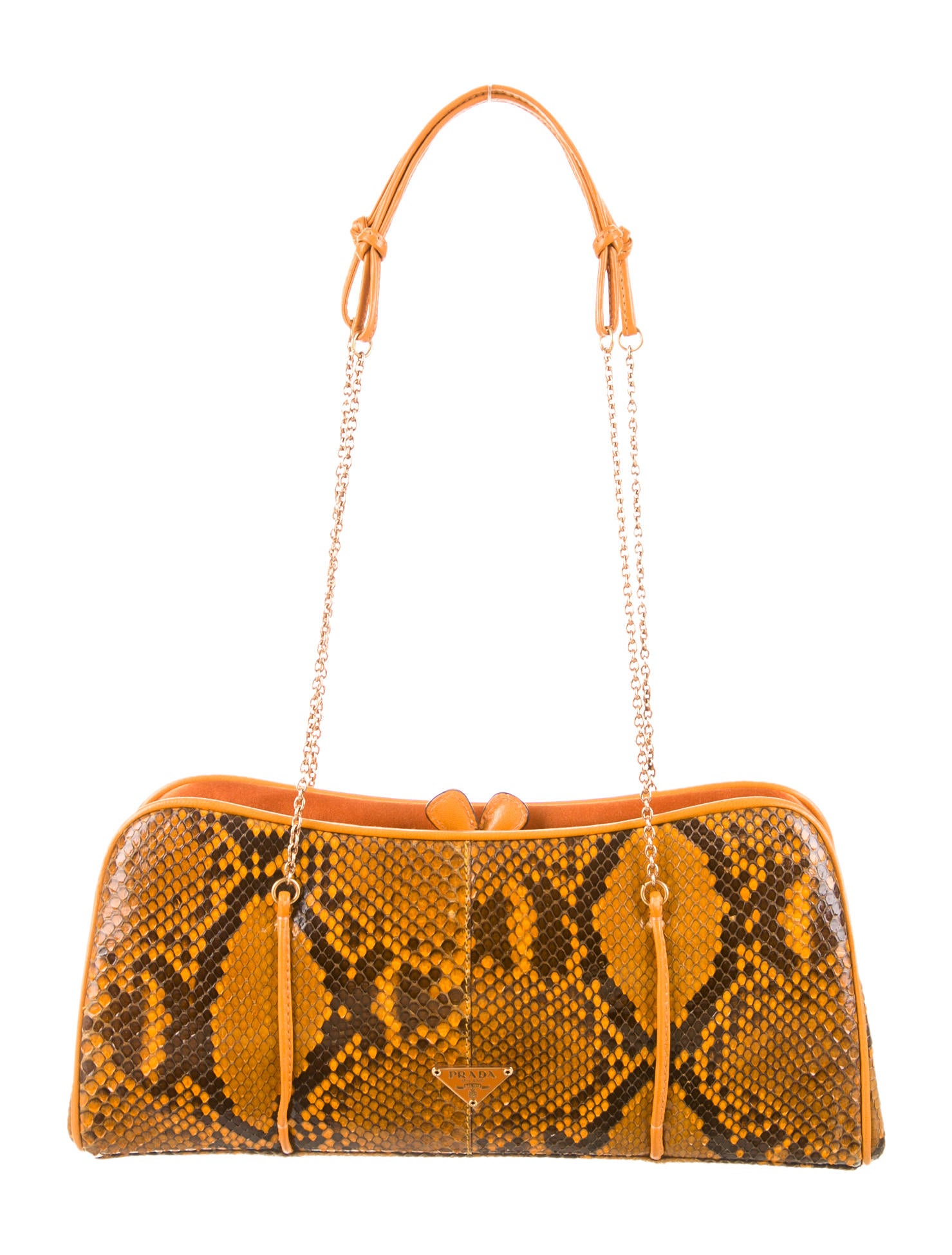 prada python purse