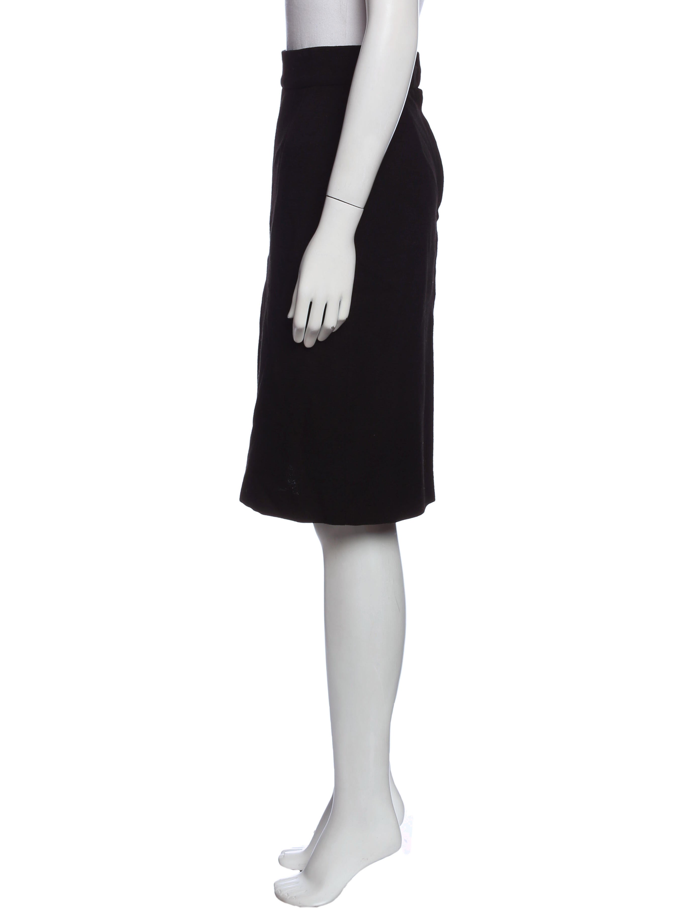 Prada Wool Knee-Length Skirt