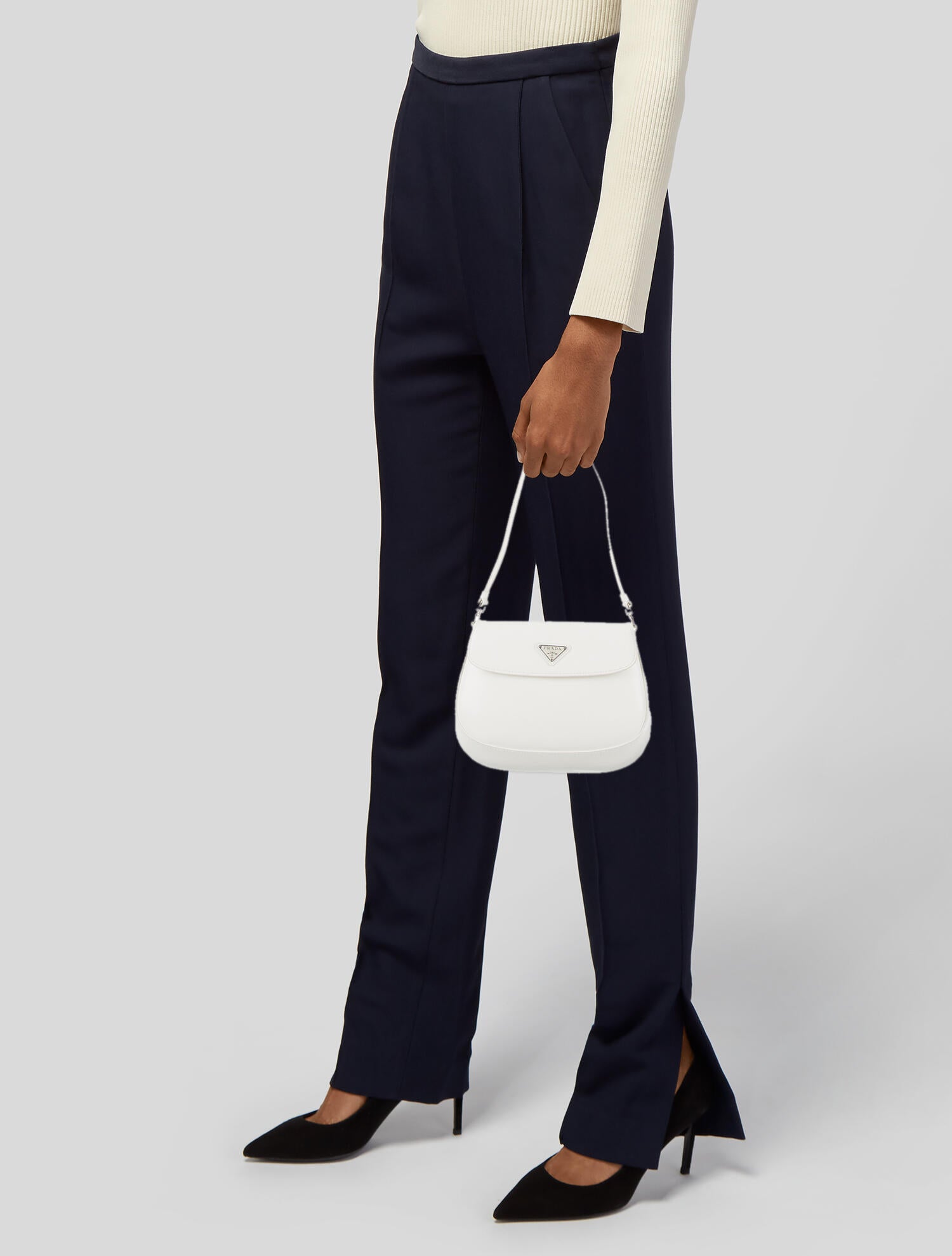 Prada 2021 Mini Cleo Spazzolato Bag