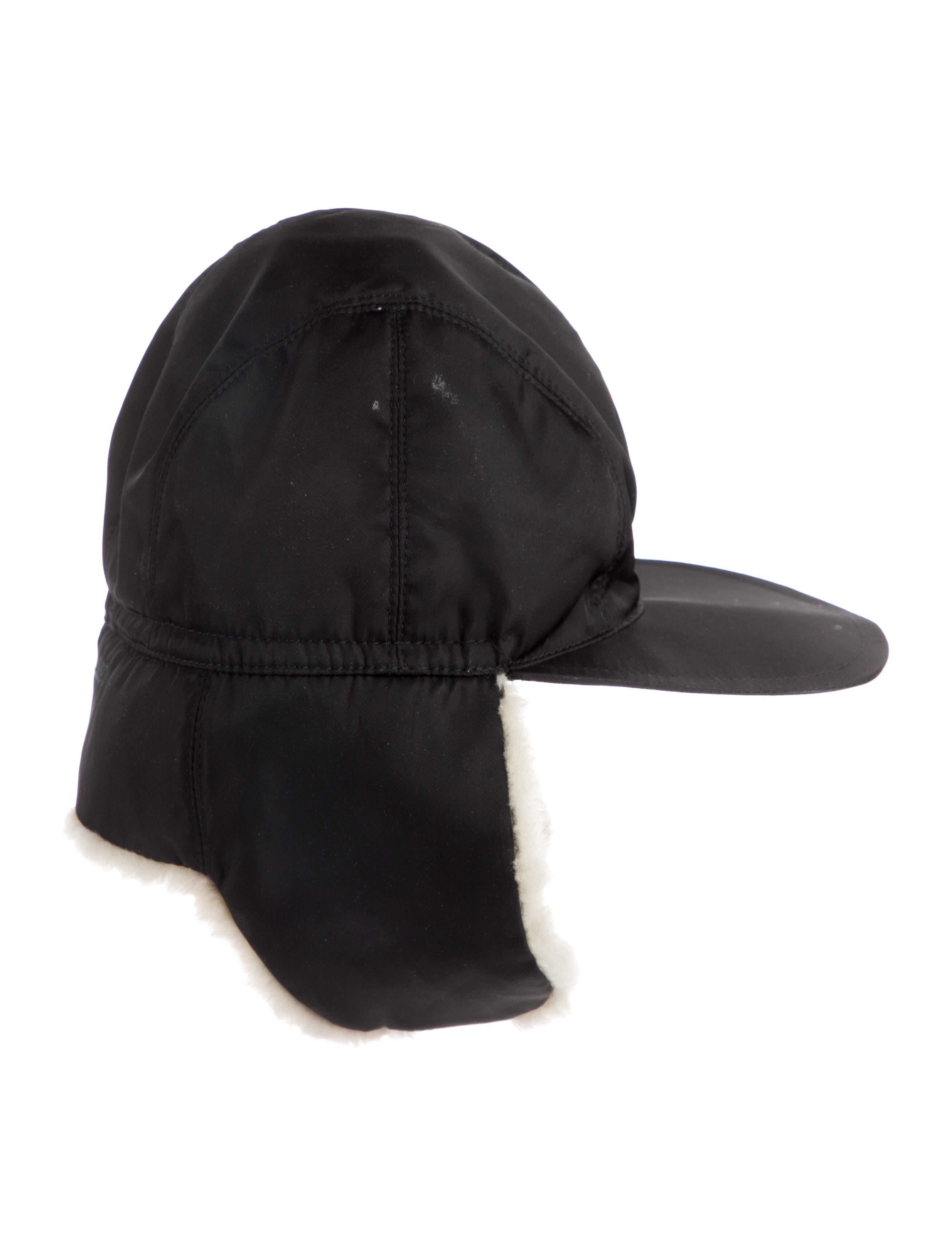 Prada Nylon Trapper Hat