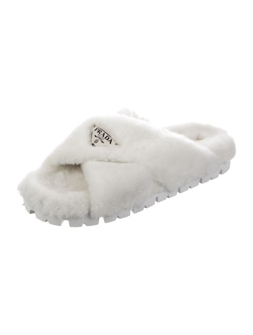 Prada Fur Slides
