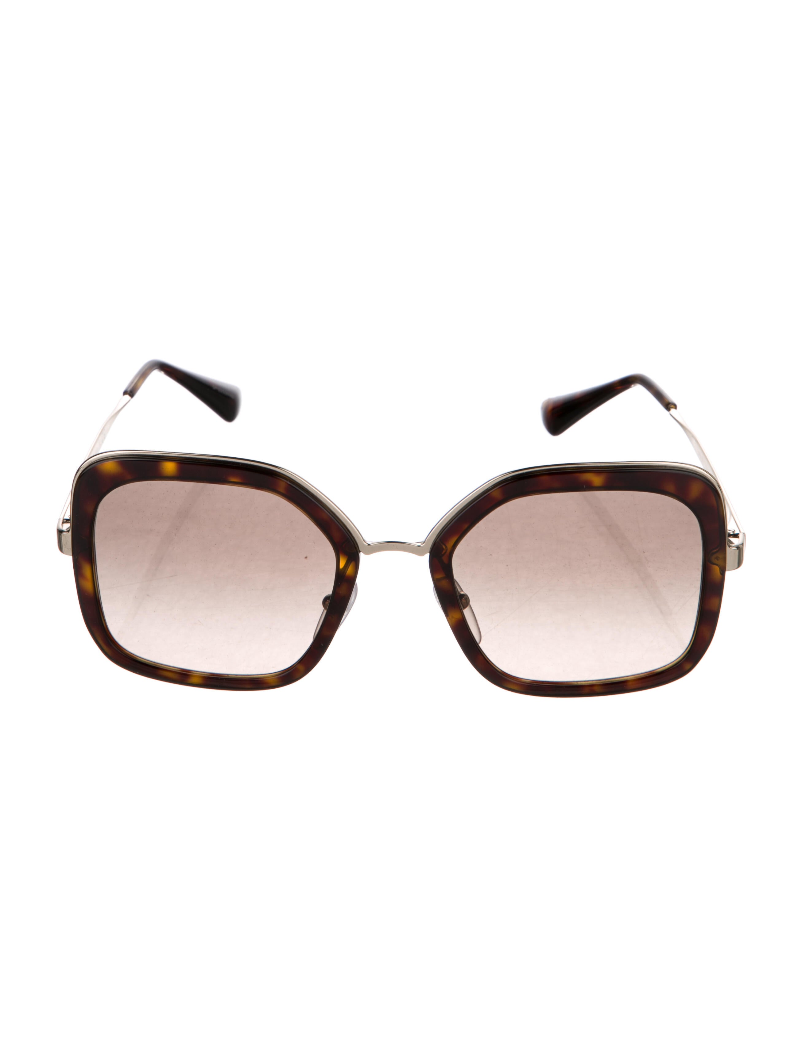 Prada Oversize Gradient Sunglasses