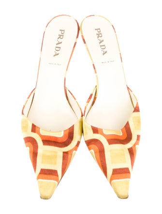 Prada Pointed-Toe Mules
