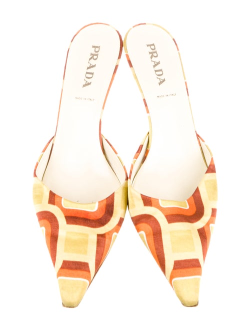Prada Pointed-Toe Mules