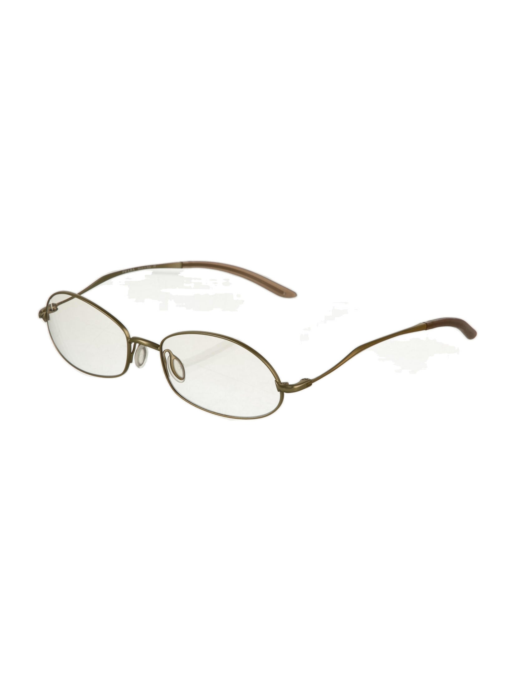 prada round eyeglasses