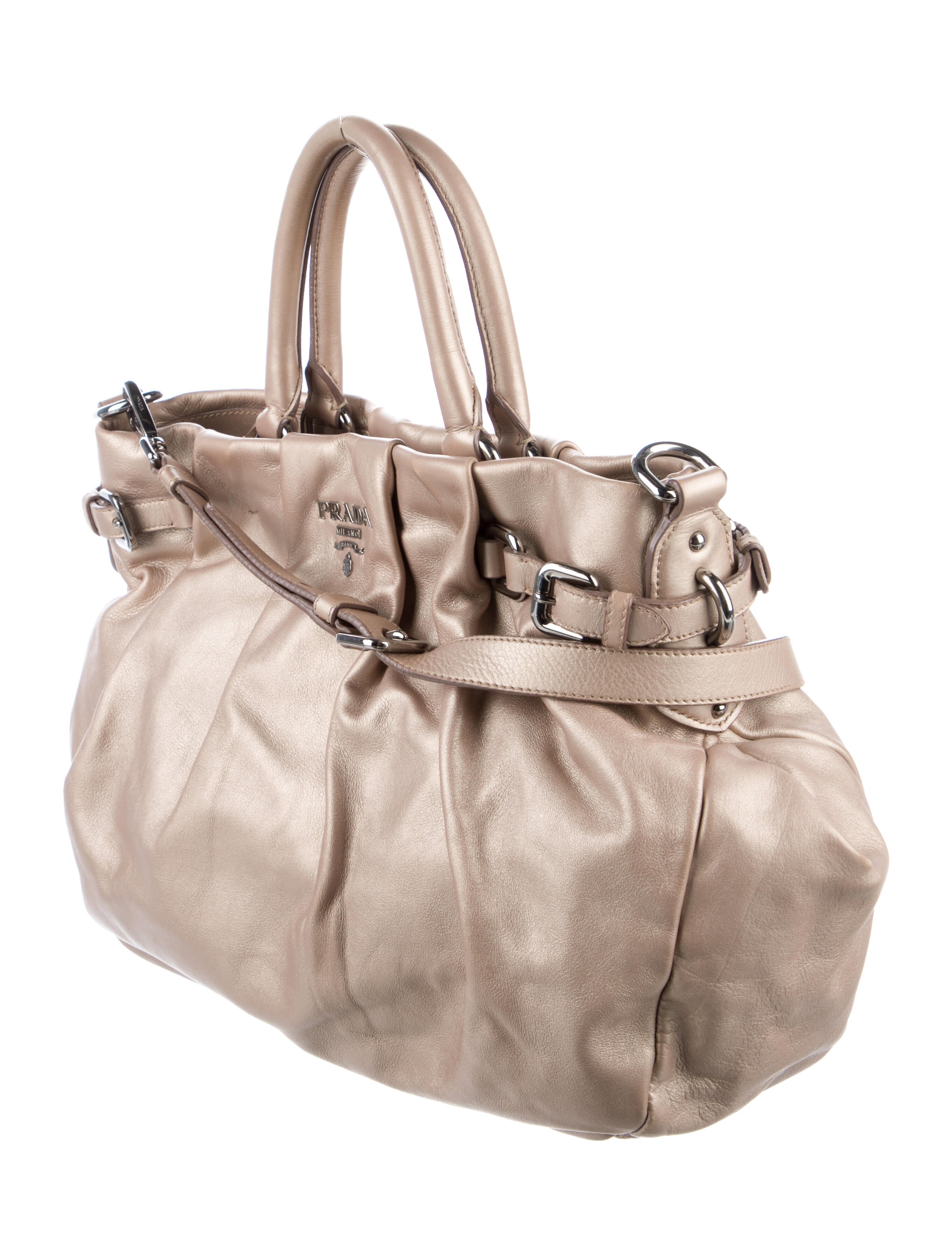 Prada Metallic Satchel Bag Metallic Satchels, Handbags PRA96482