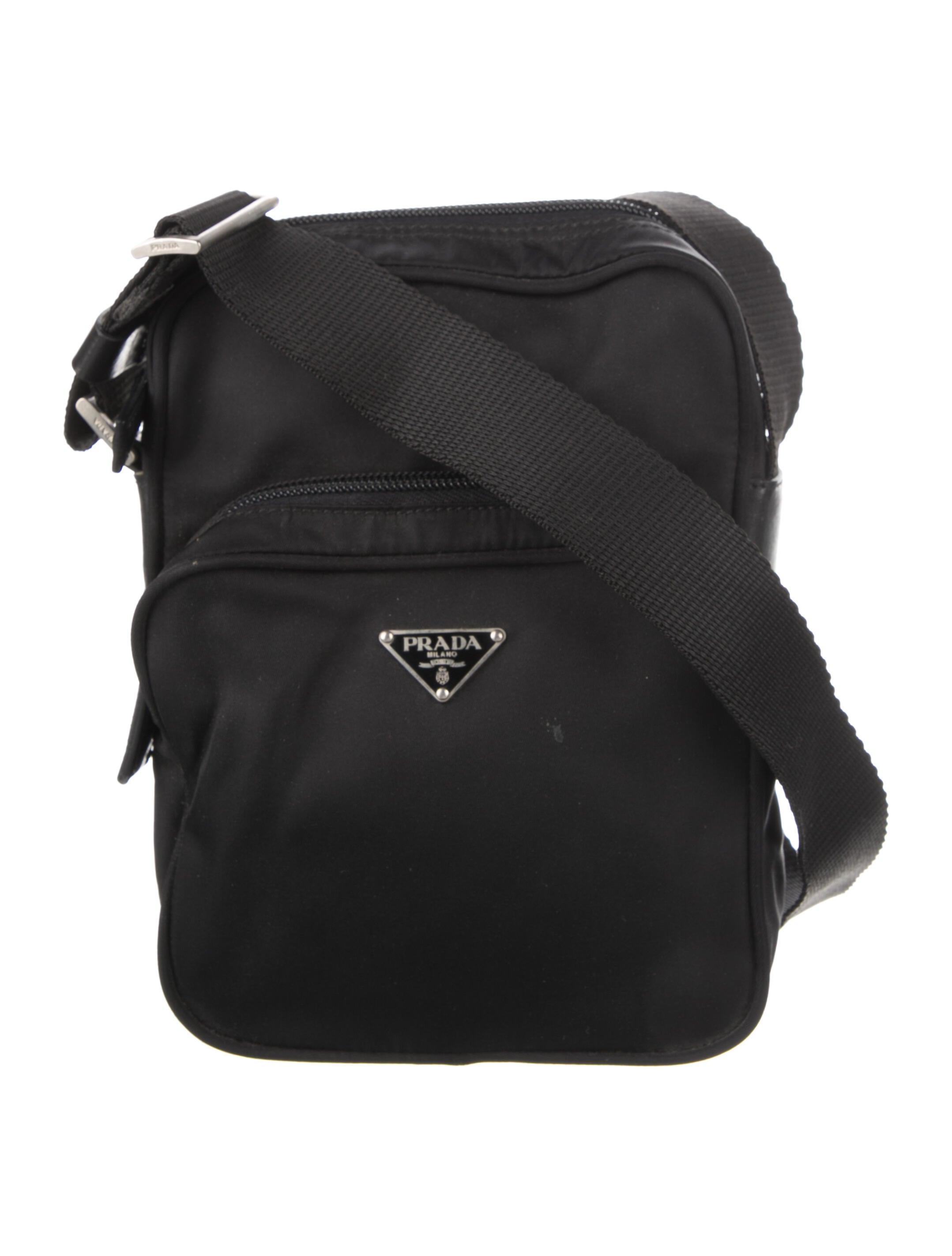 Prada Raso Crossbody Bag Black Crossbody Bags, Handbags PRA598670