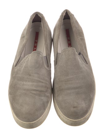 Prada Suede Loafer Sneakers