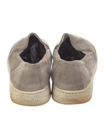 Prada Suede Loafer Sneakers