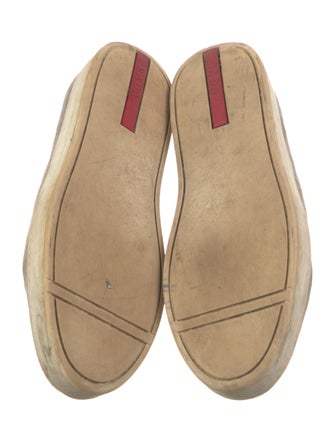 Prada Suede Loafer Sneakers