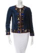 Prada Wool & Silk-Blend Embellished Jacket
