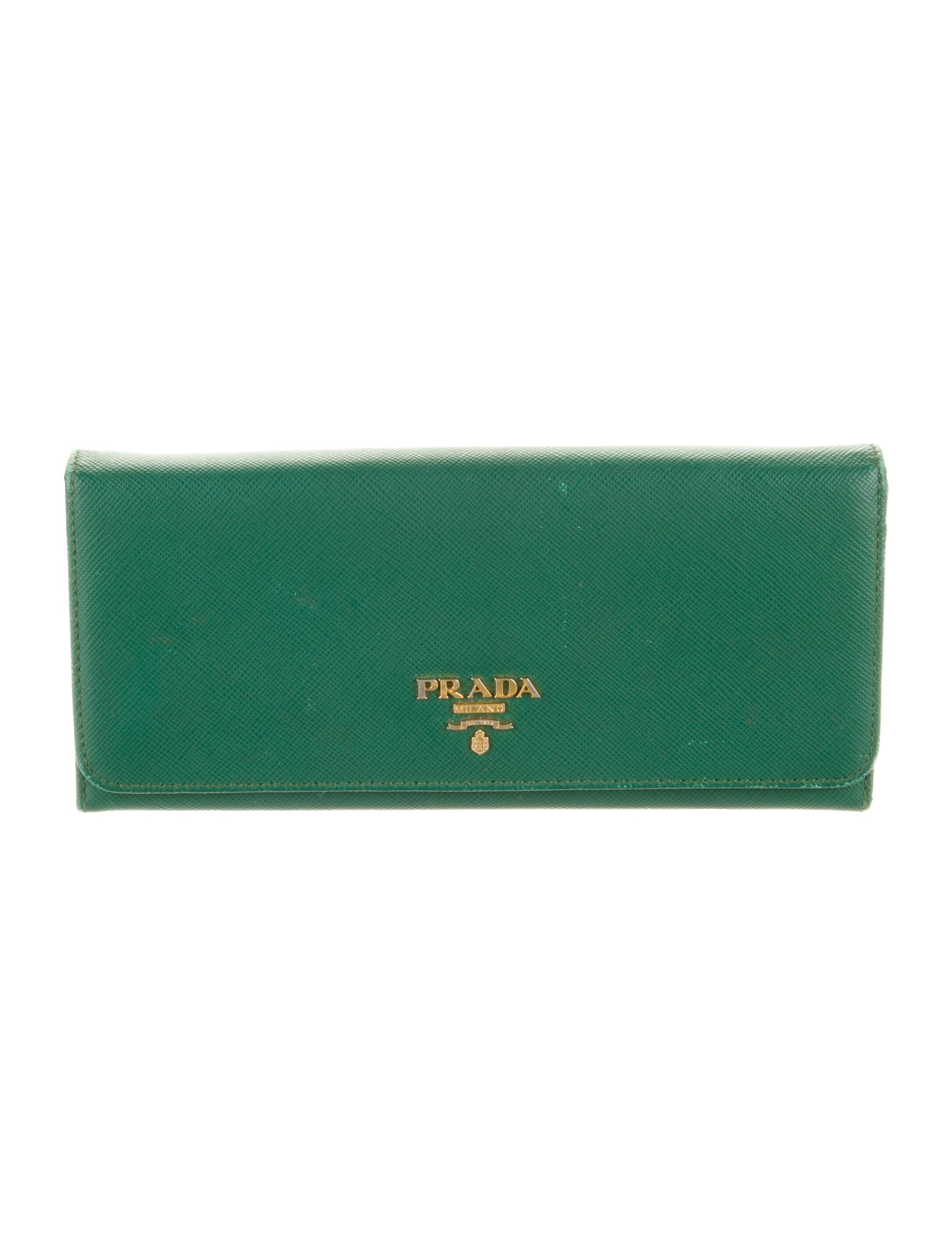 Christian Dior Compact Leather Compact Wallet Yellow Wallets