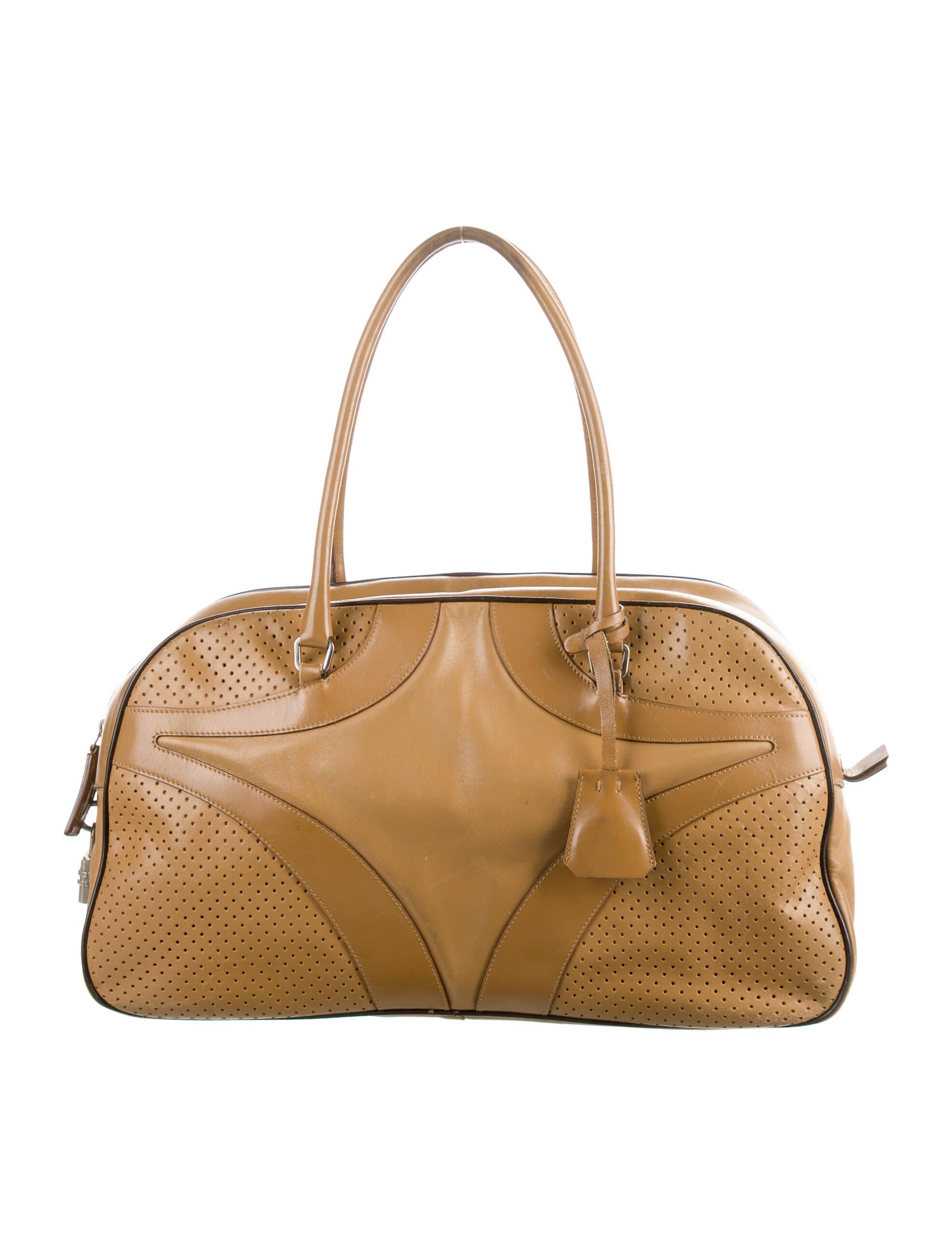 Prada Vitello Drive Bowler Bag