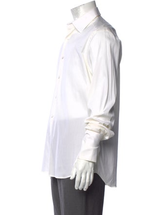 Prada Long Sleeve Dress Shirt