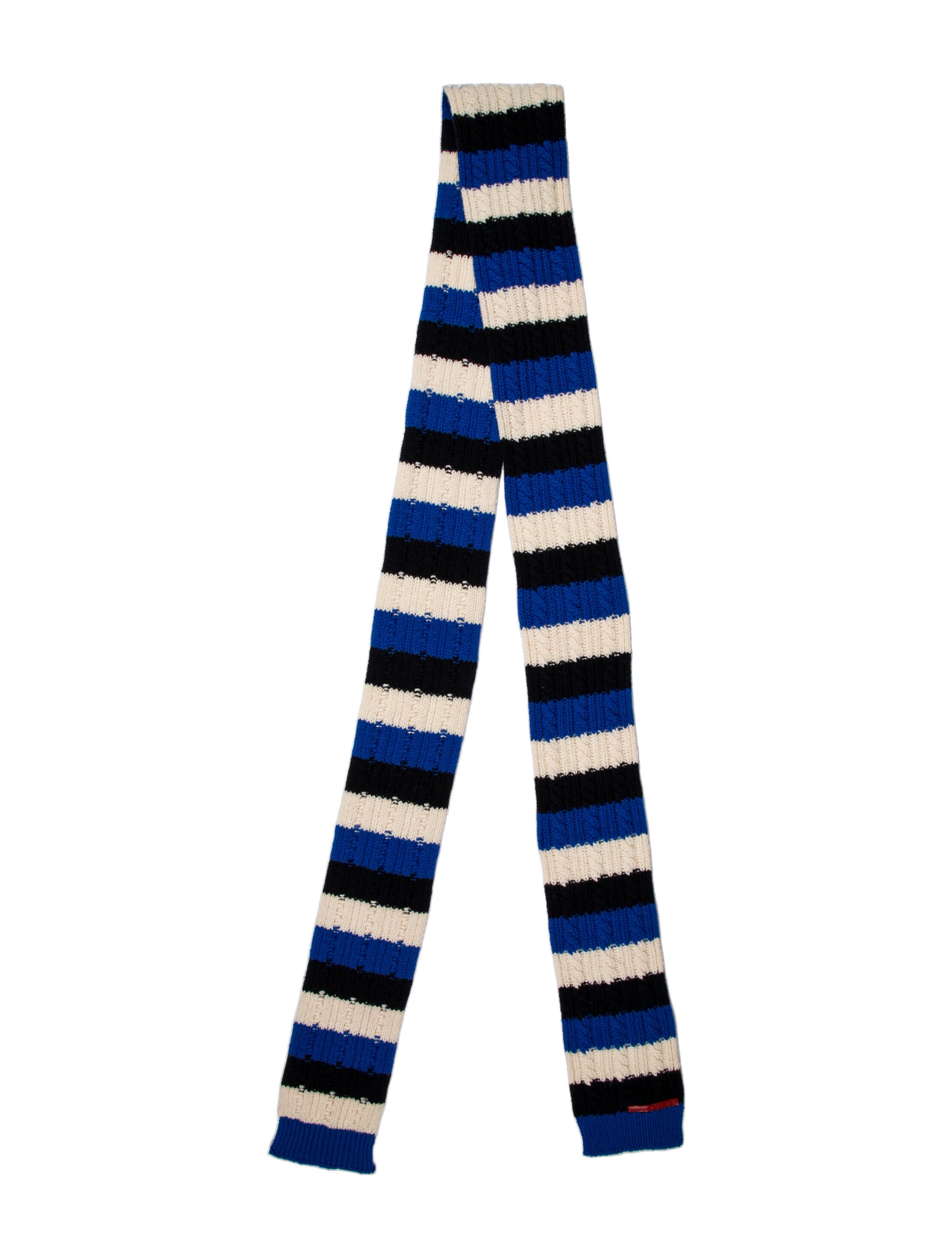 Prada Striped Scarf