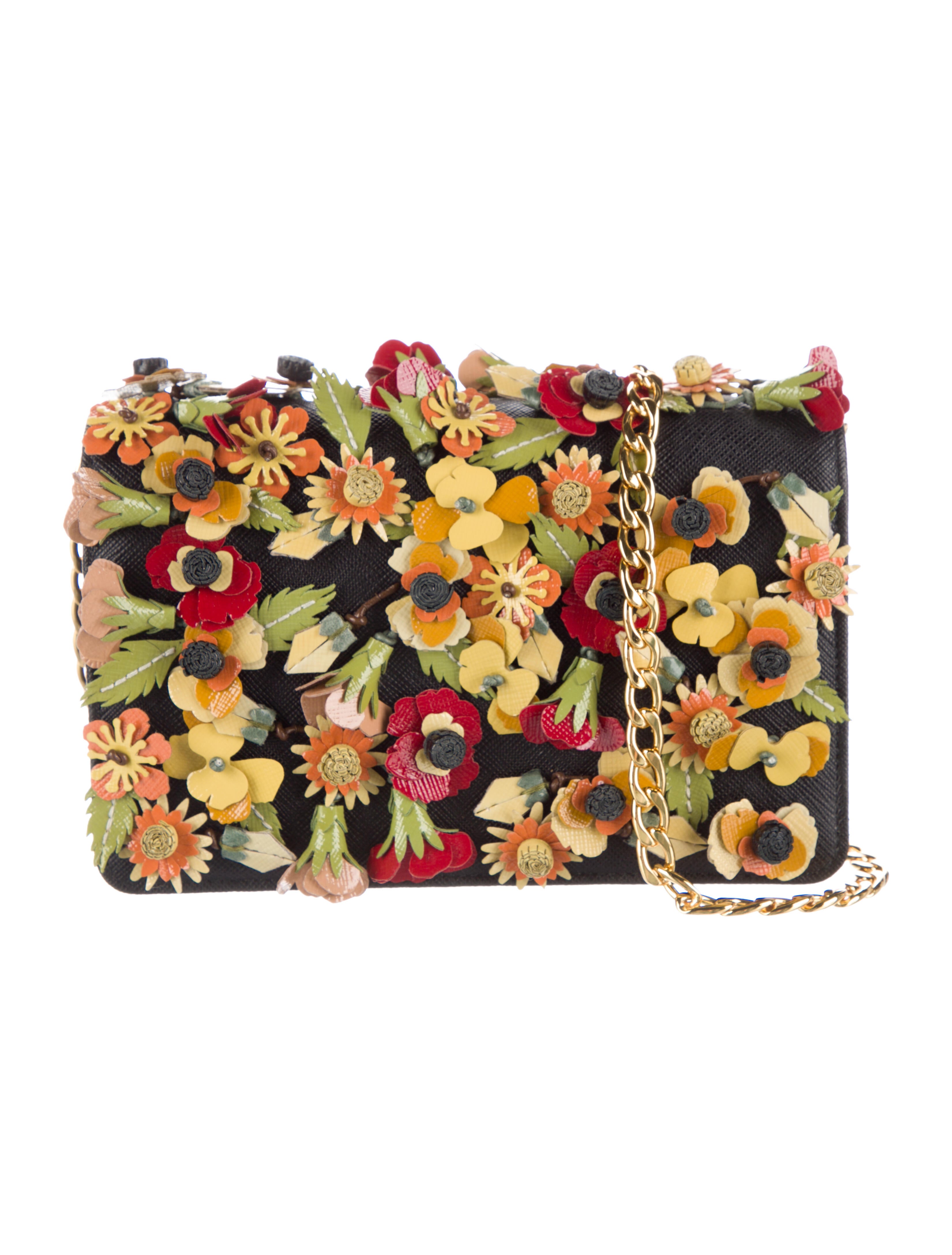 Prada Vitello Daino Crossbody Bag Black Crossbody Bags, Handbags