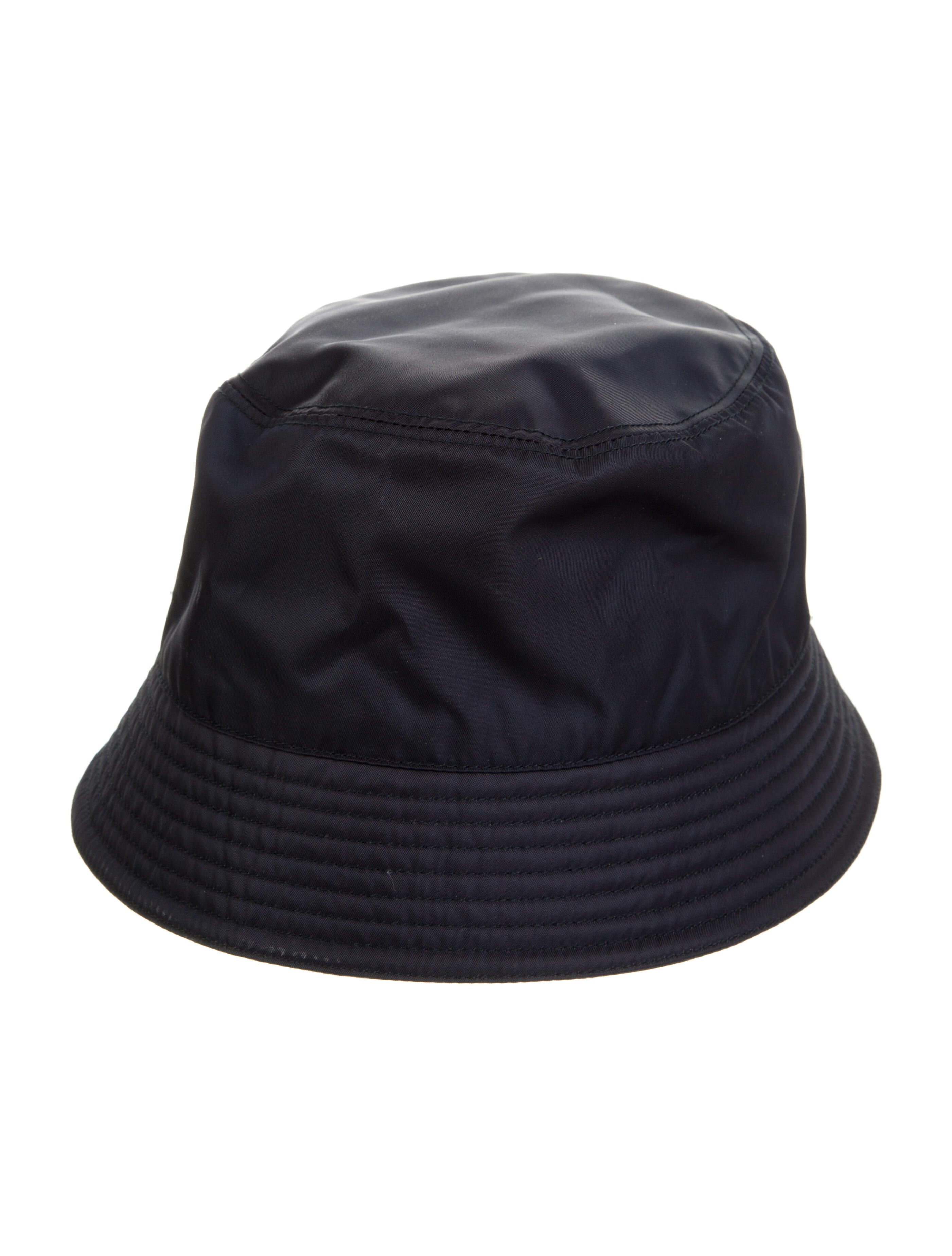 Prada Denim Bucket Hat Blue Hats, Accessories PRA749113 The RealReal