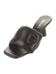 Prada Soft Padded Nappa Sandals Leather Mules