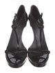 Prada Patent Leather T-Strap Sandals