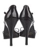 Prada Patent Leather T-Strap Sandals