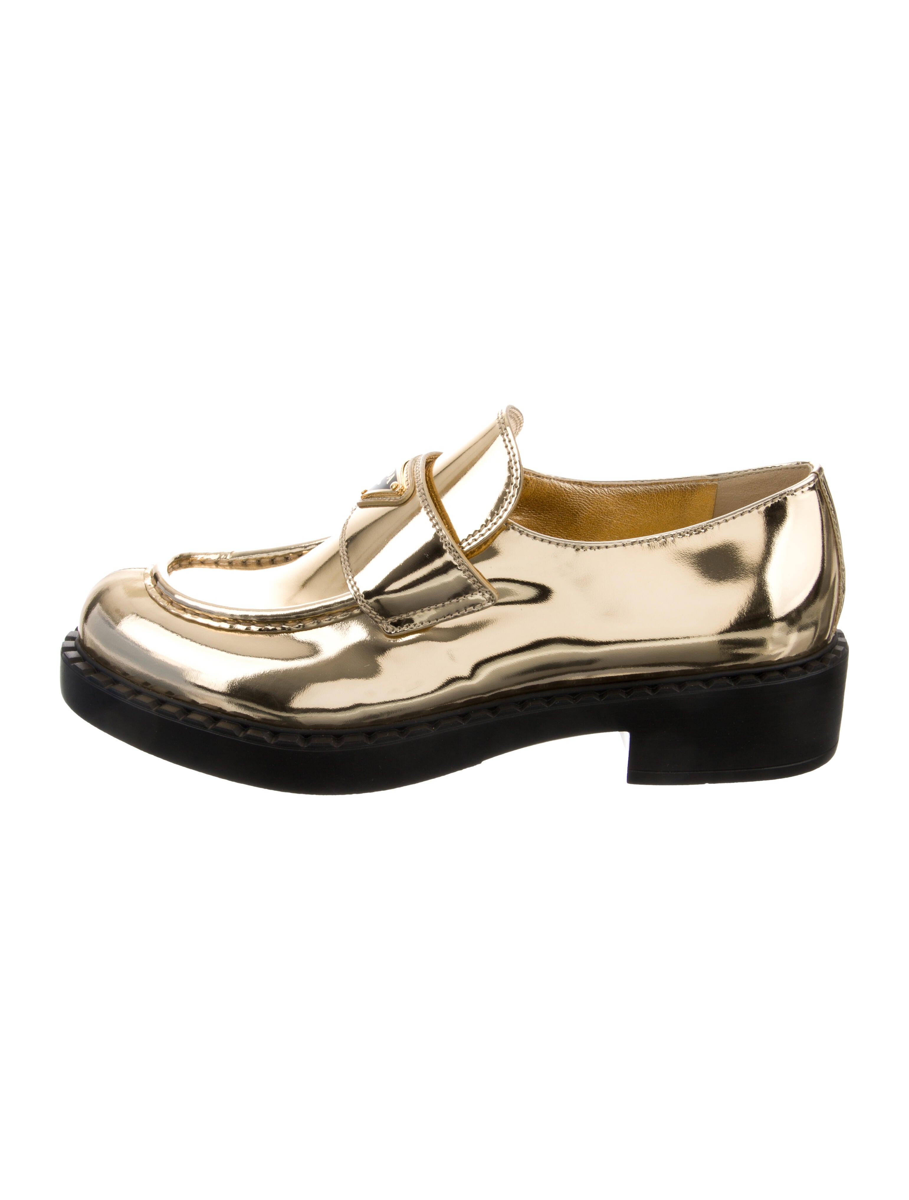 Prada Leather Oxfords