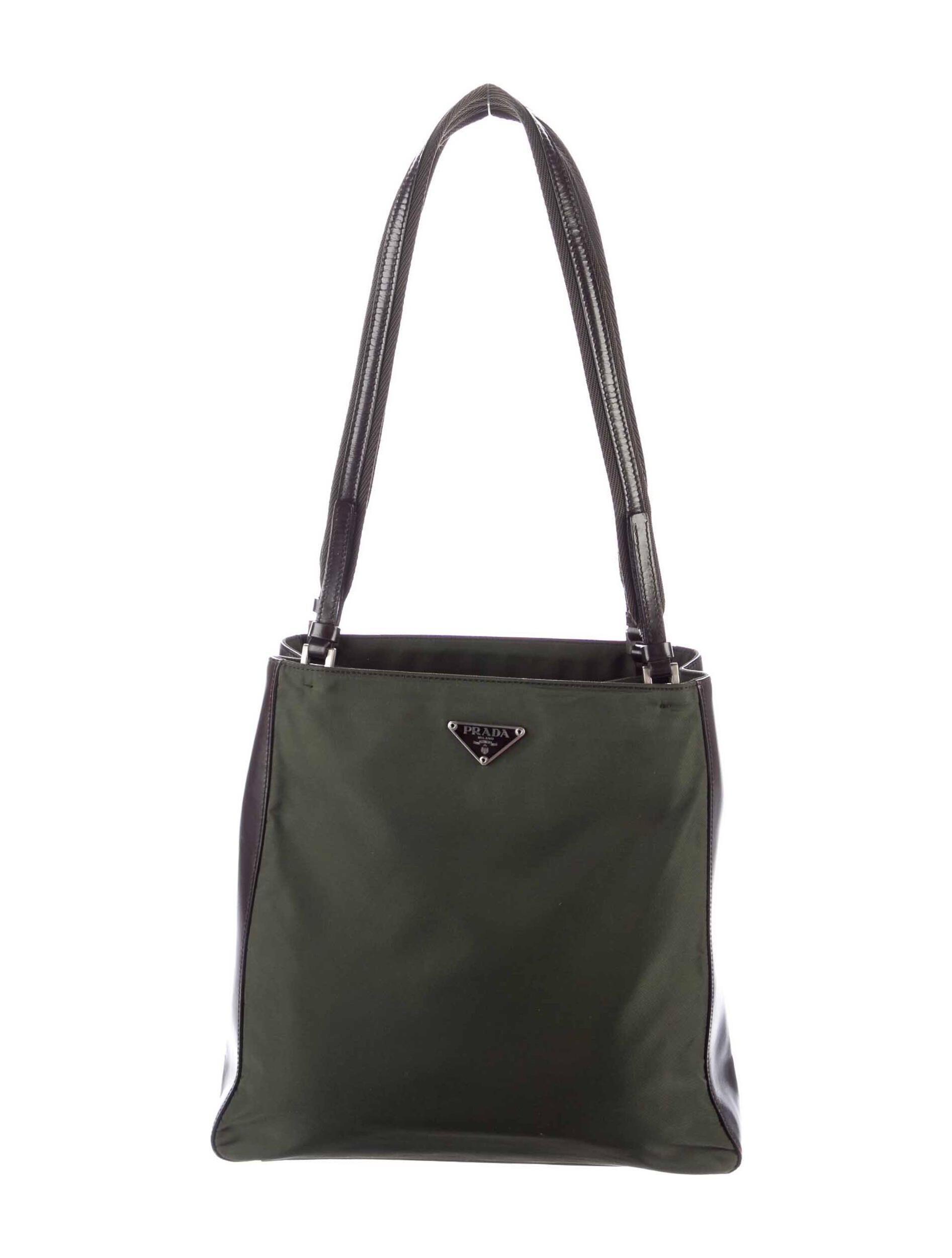 Prada Crocodile Lux Tote Green Totes, Handbags PRA271149 The RealReal