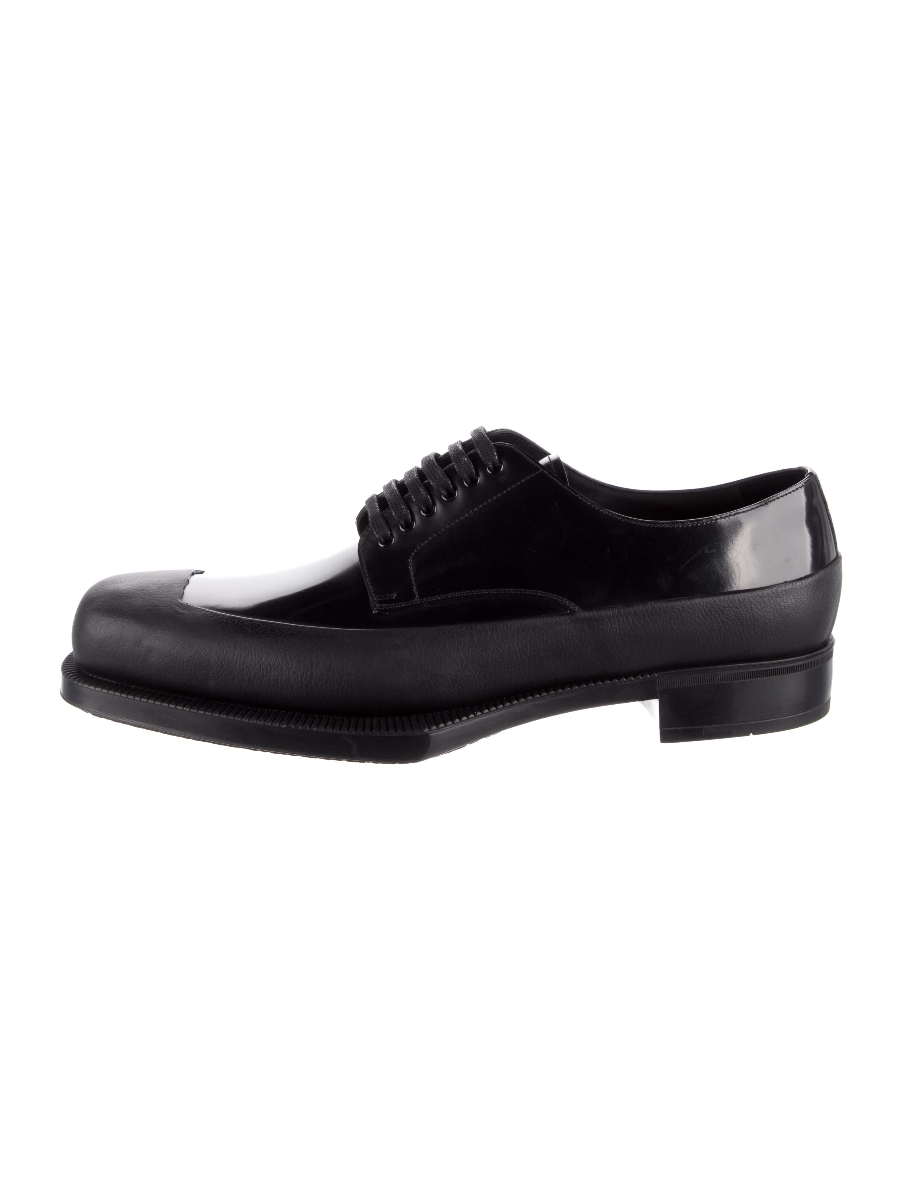 Prada Leather Derby Shoes
