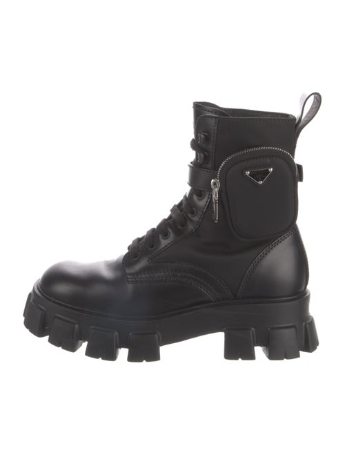 Prada Nylon Combat Boots
