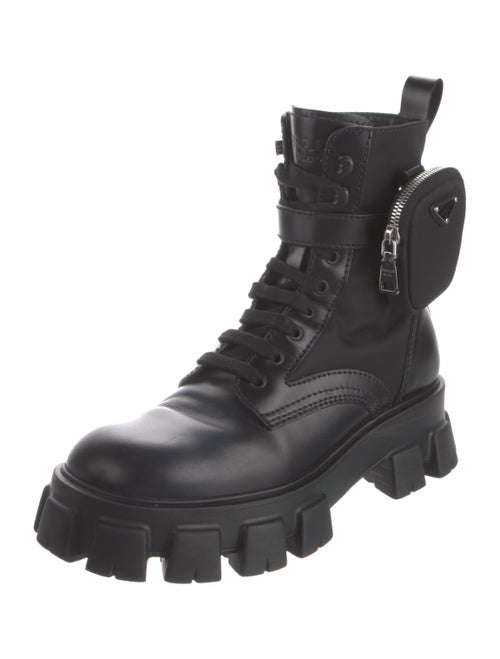 Prada Nylon Combat Boots