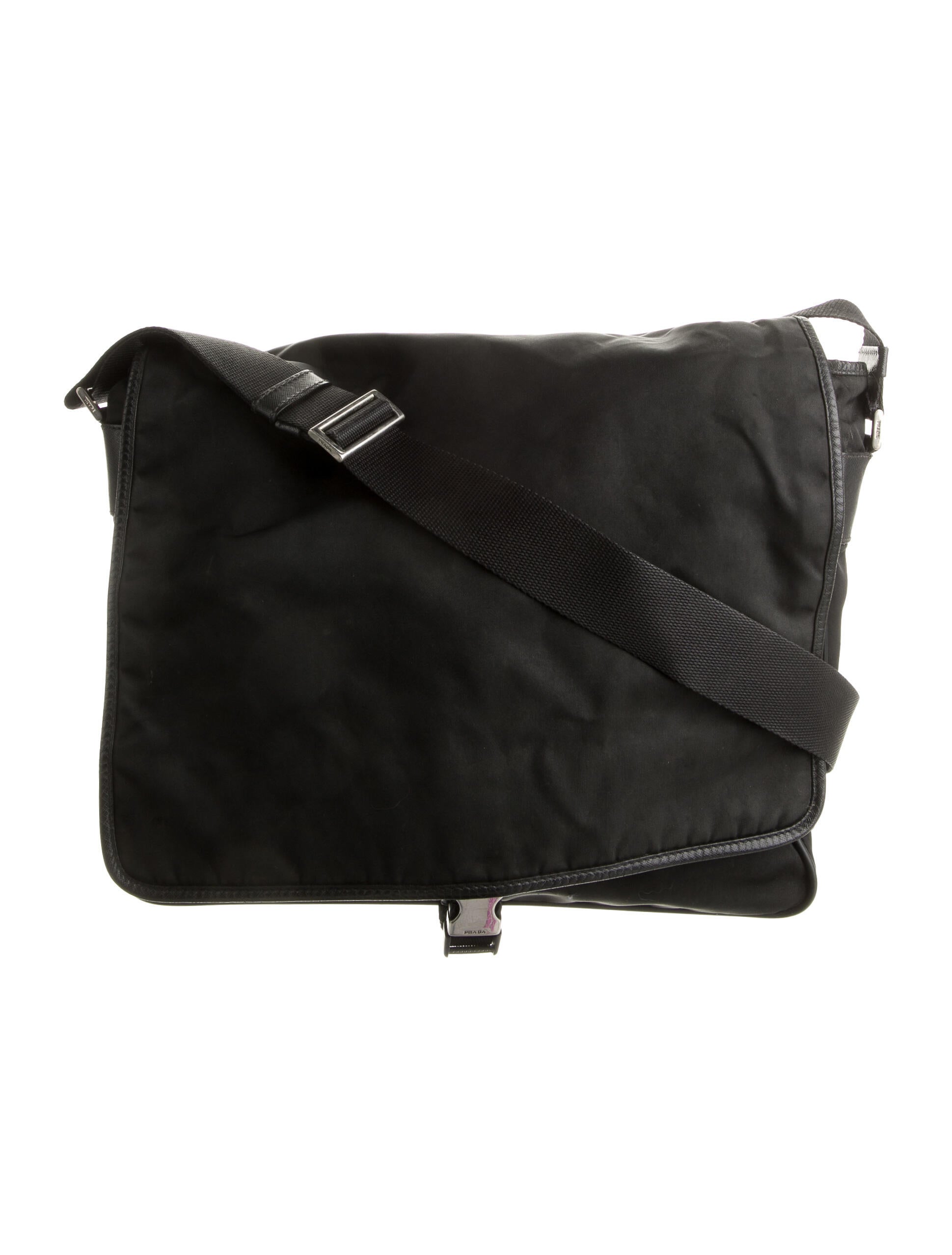 Salvatore Ferragamo LeatherTrimmed Logo Messenger Bag Brown Messenger Bags, Bags SAL226874