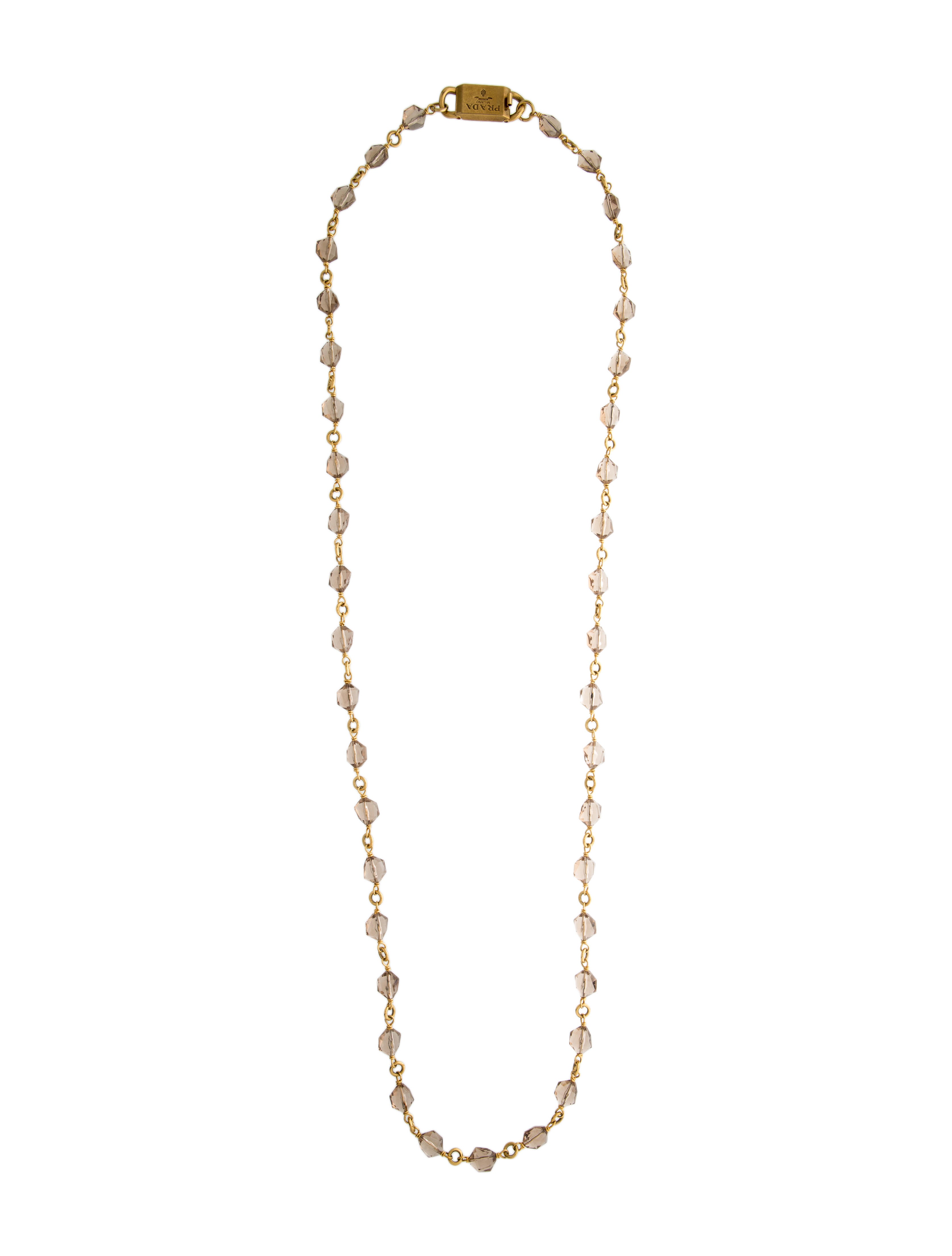 prada necklace On Sale Authenticated Resale The RealReal