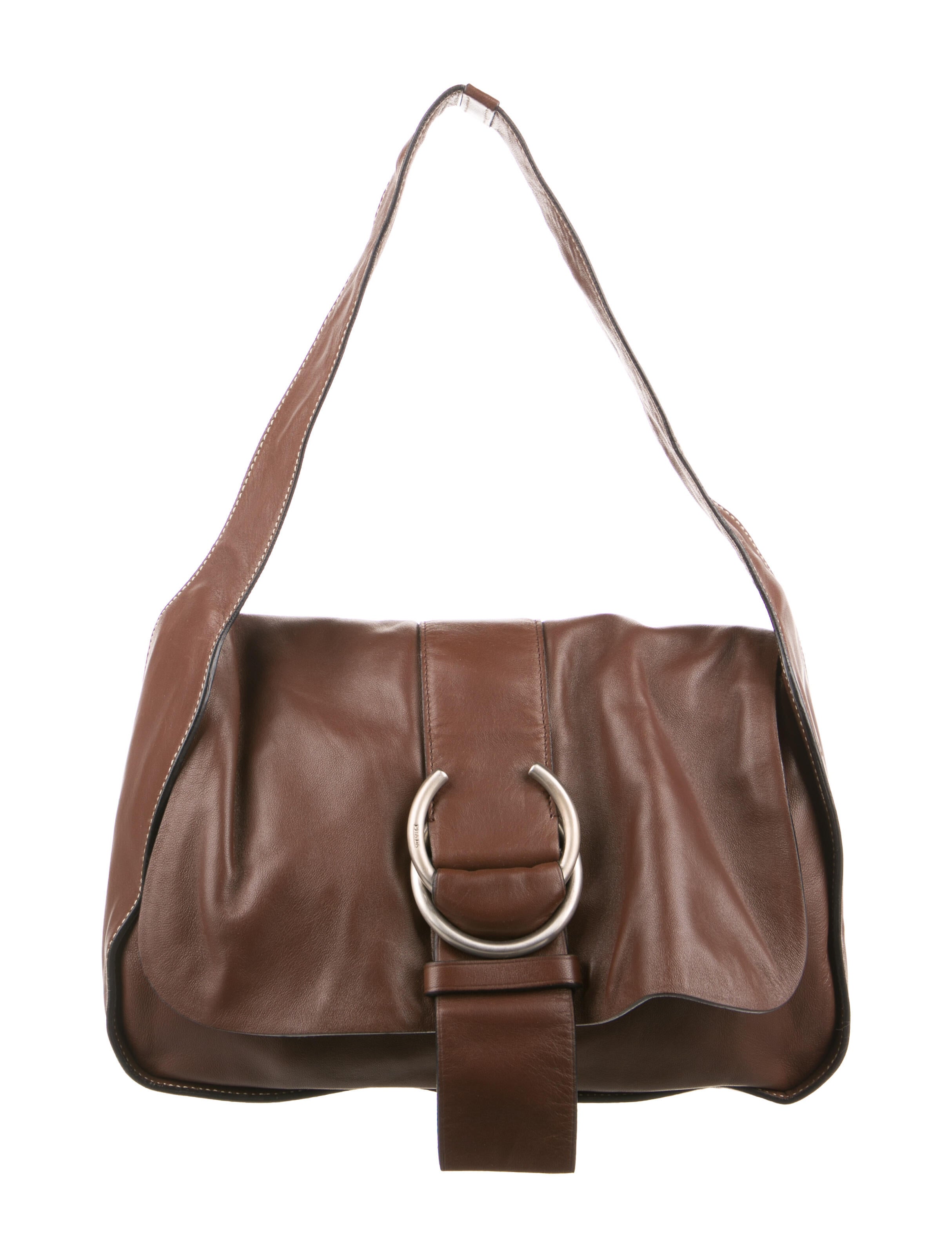 【PRADA】Nappaレザーショルダーバッグ Prada Nappa Zenith Shoulder Bag - Brown Shoulder Bags
